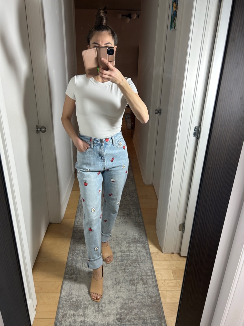 Sanrio Hello Kitty High Rise Jeans